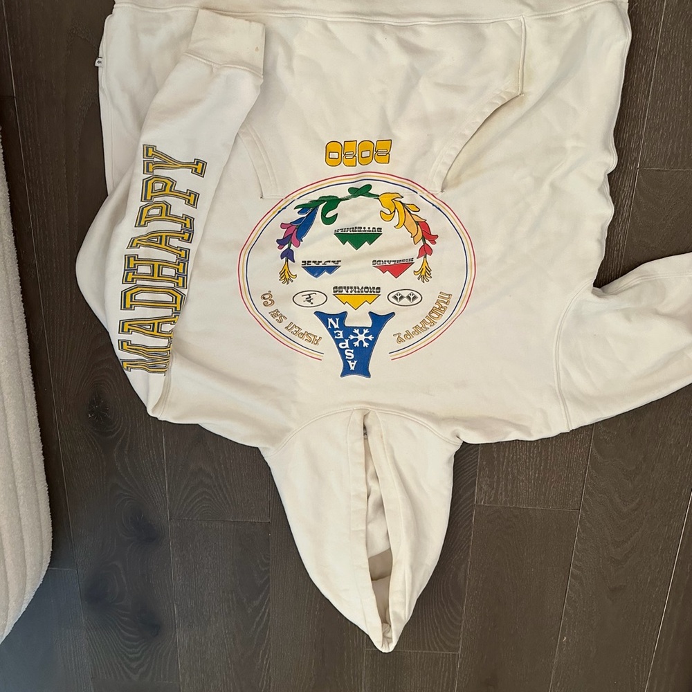 Madhappy Aspen Limited Edition Cream Pullover Hoodie